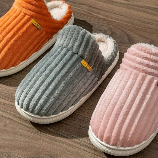 Winter fluffy slippers